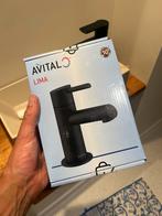 Avital fonteinkraan zwart badkamer kraan, Ophalen of Verzenden, Zo goed als nieuw, Zwart, Overige typen