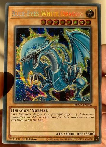 Yu-Gi-Oh! Blue Eyes White Dragon MP22 1st Ed M/NM ! beschikbaar voor biedingen