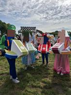 4 Mario Karts loopgroep voor feest(wagen),versierde optocht, Tickets en Kaartjes, Drie personen of meer, Overige typen