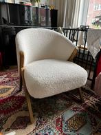 Zara home fauteil bouclé creme wit, Huis en Inrichting, Ophalen, Gebruikt, Stof