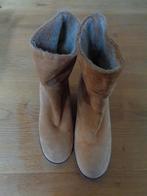 SHABBIES AMSTERDAM suede enkellaarsjes:mt 40(zie info), Lage of Enkellaarzen, Ophalen of Verzenden, Zo goed als nieuw, Bruin