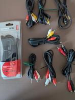 Diverse audio-kabels voor de hobbyist, Ophalen of Verzenden, Zo goed als nieuw, Overige kabels