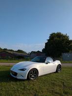 Mazda MX-5 ND 2.0 2017 GT-M Parelwit lage km-stand, 1998 cc, Euro 6, 4 cilinders, Cabriolet