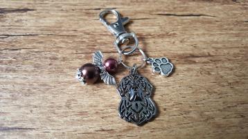 Tashanger Sleutelhanger Newfoundlander A beschermengeltje beschikbaar voor biedingen