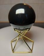 Mooi Zwarte Obsidiaan Bol (Edelstenen), Ophalen of Verzenden, Zo goed als nieuw