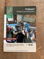 Vrijkaart Kasteel Canne burch, Tickets en Kaartjes, Eén persoon
