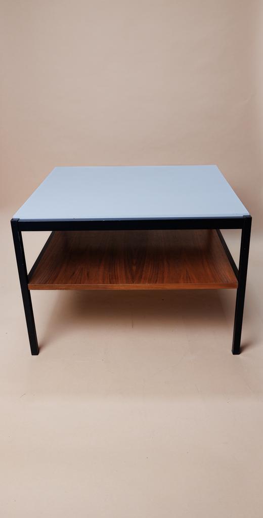 Design salontaffel Gispen, Huis en Inrichting, Tafels | Salontafels, Zo goed als nieuw, Minder dan 50 cm, 50 tot 100 cm, Rechthoekig