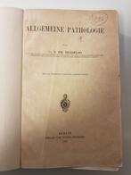 Allgemeine pathologie - 1919 - antiek geneeskundeboek, Ophalen of Verzenden, Tendeloo