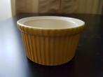 Societe Ceramique Maestricht Pyrofer soufflebakje geel, Ophalen of Verzenden