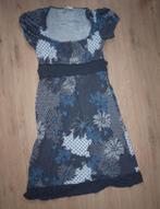 Blauw Grijze Jurk Vila (M), Maat 38/40 (M), Blauw, Vila, Ophalen of Verzenden