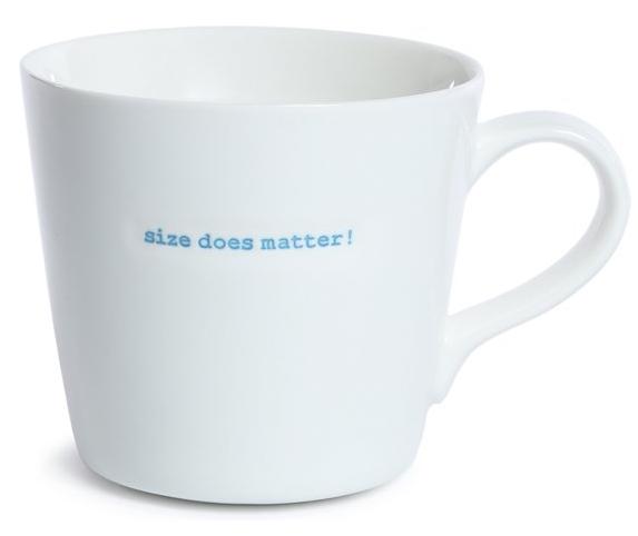 Keith Brymer Jones XL koffie mok - 500 ml - wit - nieuw -, Nieuw, Ophalen of Verzenden, Overige stijlen, Kop(pen) en/of Schotel(s)