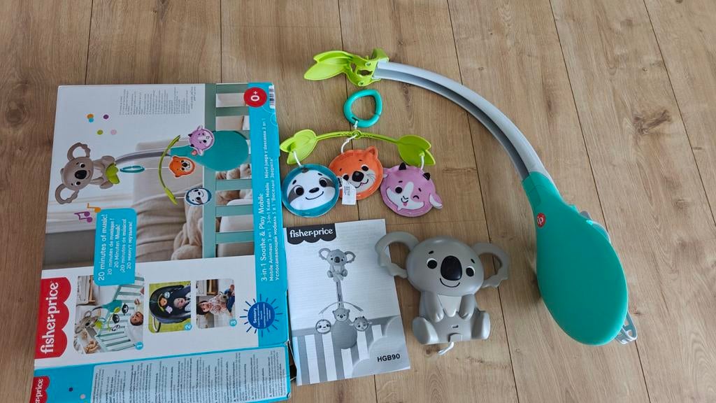 Fisher-Price Muziekmobiel - Nieuw in doos!, Ophalen, Nieuw, Mobiel, Met geluid