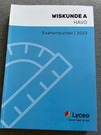 Wiskunde A HAVO 2023 Examenbundel 2023, Ophalen of Verzenden, Zo goed als nieuw, HAVO, Wiskunde A