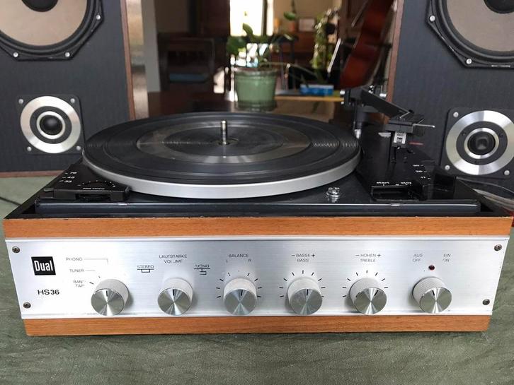 Vintage platenspeler DUAL HS36, Audio, Tv en Foto, Platenspelers, Zo goed als nieuw, Dual, Ophalen