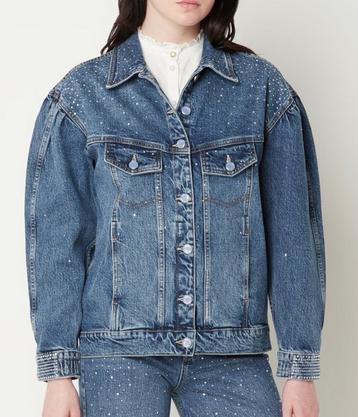 Fabienne Chapot Dana strass denim jacket 42 beschikbaar voor biedingen