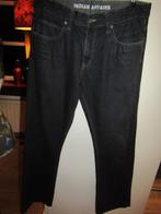 F243 Indian Affairs mt W34 jeans model Mike coated Materiaal, Kleding | Heren, Blauw, W33 - W34 (confectie 48/50), Zo goed als nieuw