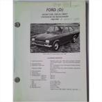 Ford Escort 1100 1300 Vraagbaak losbladig 1968-1970 #2 Neder, Boeken, Gelezen, Ophalen of Verzenden, Ford