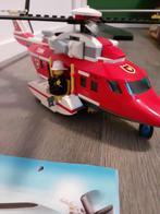 Lego City 7206 Brandweer Helikopter, Ophalen of Verzenden, Zo goed als nieuw, Complete set, Lego