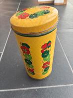 Verkade Vintage Voorraadblik met oostindische kers bloem, Ophalen of Verzenden