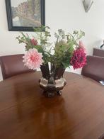 Puyi vaas polspotten brons, Huis en Inrichting, Ophalen, Zo goed als nieuw