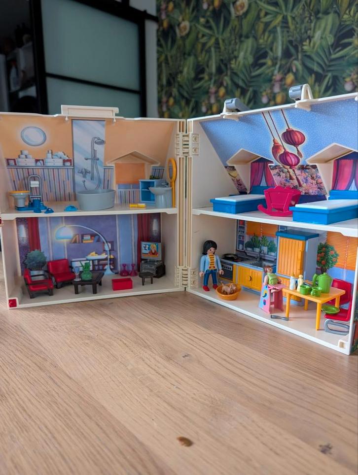 Playmobil Poppenhuis met Inrichting 5167, Kinderen en Baby's, Speelgoed | Poppenhuizen, Gebruikt, Poppenhuis, Ophalen of Verzenden