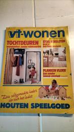 Houten kinderspeelgoed werktekeningen VT Wonen 1979, Ophalen of Verzenden, Gelezen, Overige typen