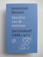 Moralist van de ontrouw - Jan Greshoff (1888-1971), Verzenden, Zo goed als nieuw