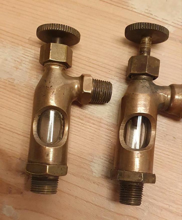 Lunkenheimer Cincinnati oliedruppelaar indian harley ace, Motoren, Accessoires | Overige, Zo goed als nieuw, Ophalen of Verzenden