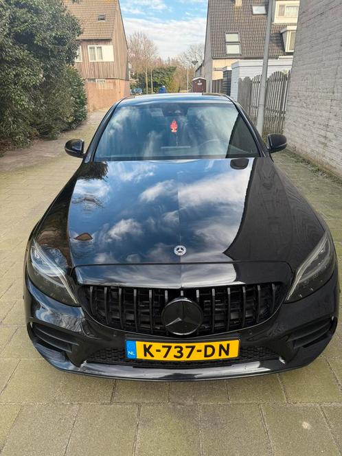 Mercedes-Benz C-Klasse C180 156pk 9G-TRONIC 2019 Zwart, Auto's, Mercedes-Benz, Particulier, C-Klasse, Achteruitrijcamera, Adaptive Cruise Control