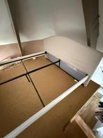 Ikea bed 180x200, Ophalen, Beige, Tweepersoons, Zo goed als nieuw