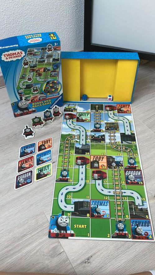 Thomas de trein spel slangen en ladders, Kinderen en Baby's, Speelgoed | Thomas de Trein, Gebruikt, Ophalen of Verzenden