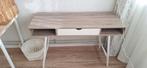 Bureau Jysk Abbetved (licht eiken)120x48 met lade als nieuw!, Ophalen, Zo goed als nieuw