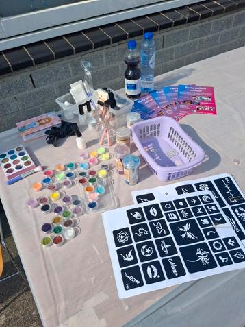 Glittertattoos op jouw feestje? beschikbaar voor biedingen