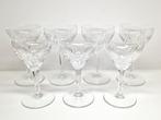 Glasfabriek Leerdam kristal 7 Rubato wijnglazen, 1952, Antiek en Kunst, Antiek | Glas en Kristal, Ophalen of Verzenden