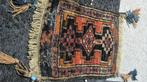 Antiek Oosters tapijtje met kwasten, Antiek en Kunst, Ophalen of Verzenden