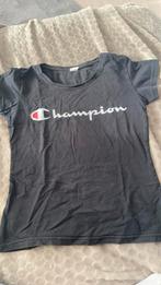 Champion t-shirt nep, Kleding | Dames, Ophalen of Verzenden, Zo goed als nieuw, Maat 36 (S), Zwart