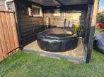 Opblaasbare 6 persoons Intex Jacuzzi met Pomp, Tuin en Terras, Bubbelbaden en Hottubs, Ophalen, Gebruikt, Pomp, Opblaasbaar