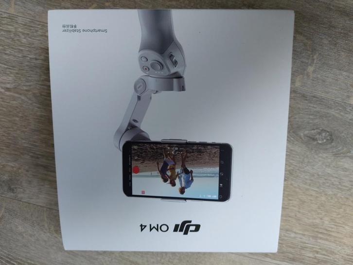 DJI OM 4 SE Smartphone Gimbal Z.G.A.N., Audio, Tv en Foto, Fotografie | Statieven en Balhoofden, Zo goed als nieuw, Overige typen