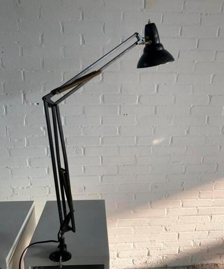 Lamp vintage Luxo jaren 60 architectenlamp bureaulamp, Huis en Inrichting, Lampen | Tafellampen, Ophalen of Verzenden