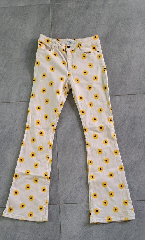 Trendy Flared Jeans van Fabienne Chapot – Maat 28 (S), Kleding | Dames, Broeken en Pantalons, Zo goed als nieuw, Maat 36 (S), Beige
