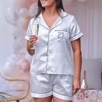 Bruid pyjama trouwen, Wit, Nieuw, Ophalen of Verzenden, Onbekend