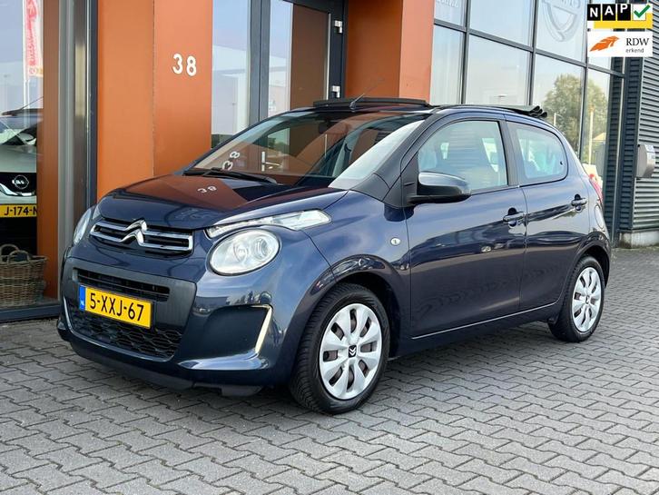 Citroen C1 1.0 e-VTi|Cabrio|Airco|Lim.|BT|Isofix|APK 06-2026, Auto's, Citroën, Bedrijf, Te koop, C1, ABS, Airbags, Airconditioning