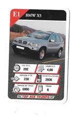 Kwartetkaart BMW X5, Ophalen of Verzenden, Zo goed als nieuw, Auto's