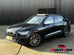 Audi Q8 4.0 TDI SQ8 quattro | 435PK | DIK UITGEVOERD | PANO, Auto's, Audi, 435 pk, Gebruikt, Q8, Zwart