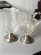 2 FRIES DRAADGLAS VAASJES, Antiek en Kunst, Ophalen of Verzenden