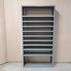 Metalen legbordstelling - 198 cm hoog, 1 meter breed, 30 cm, Huis en Inrichting, Kasten | Stellingkasten, Niet ingevuld, Gebruikt