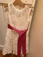 Princess- of Buidsmeisje jurk, eerste communie, kerstjurk, Kleding | Dames, Overige typen, Wit, Ophalen of Verzenden, Zo goed als nieuw