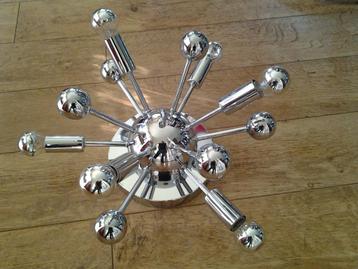 fifties sixties 1 spoetnik plafond / wand lamp sputnik  beschikbaar voor biedingen