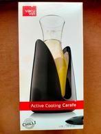 Vacuvin wijnkoeler, drankenkoeler, sapkoeler, karaf Active, Glas of Glazen, Nieuw, Ophalen of Verzenden, Glas