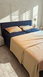 Karlsson Boxspring 160x200 Autentik Tunn gestoffeerd matras, Ophalen, Tweepersoons, Zo goed als nieuw, 200 cm